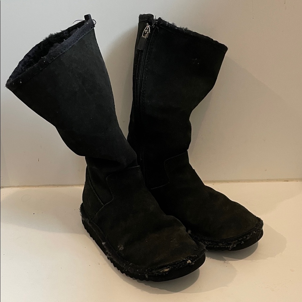 UGG Black Suede Boots